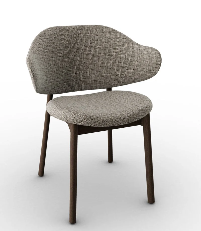 Chaise Calligaris - Holly (Pieds en bois) CS2080