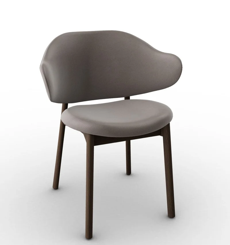 Chaise Calligaris - Holly (Pieds en bois) CS2080