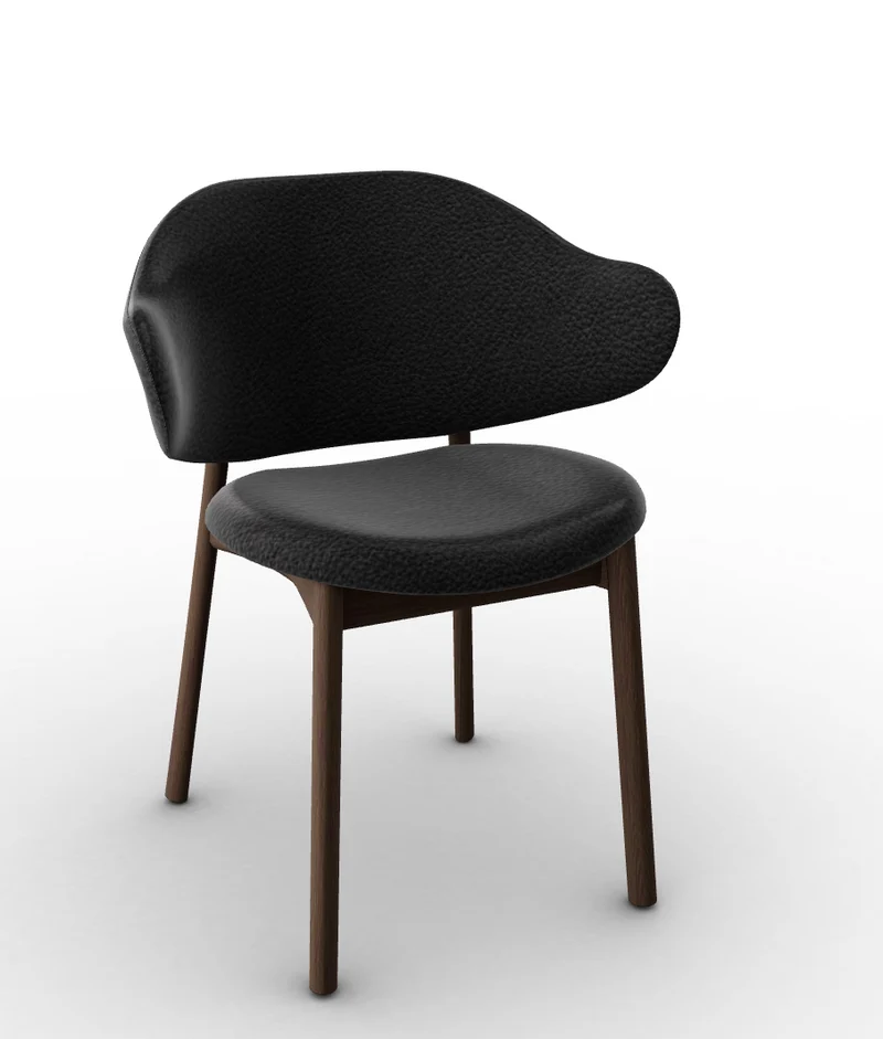 Chaise Calligaris - Holly (Pieds en bois) CS2080