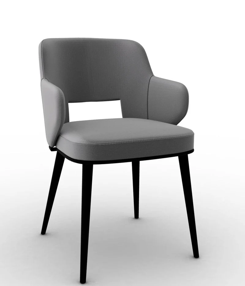 Chaise Calligaris - Foyer (Fauteuil avec pieds en métal) CS1897