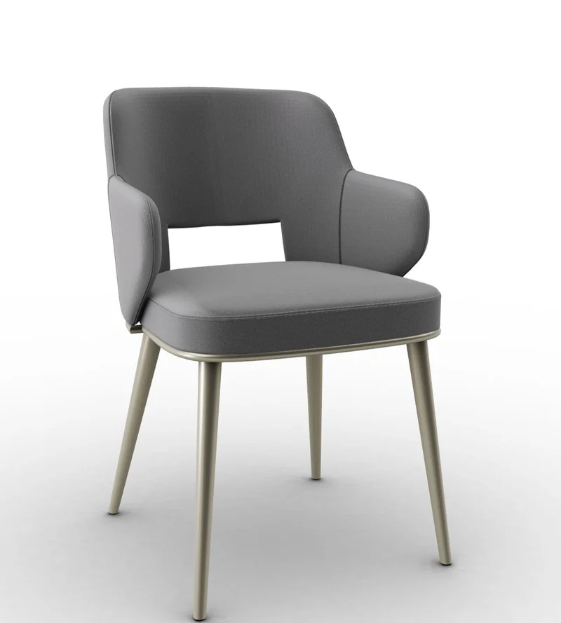 Chaise Calligaris - Foyer (Fauteuil avec pieds en métal) CS1897