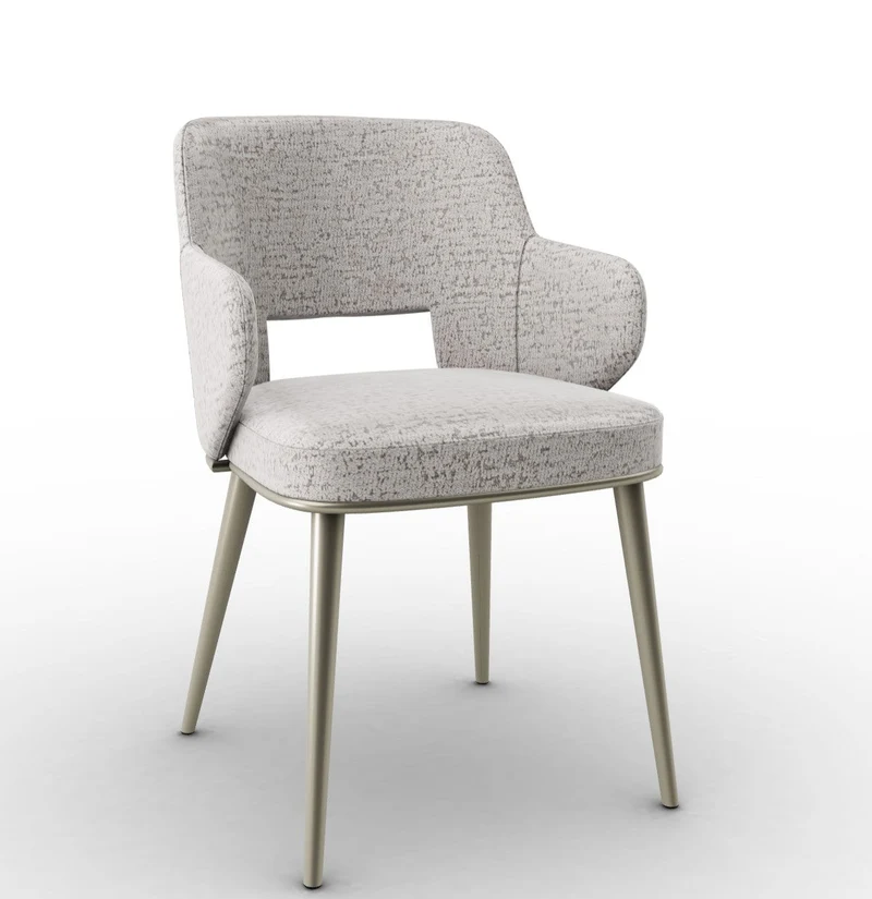 Chaise Calligaris - Foyer (Fauteuil avec pieds en métal) CS1897