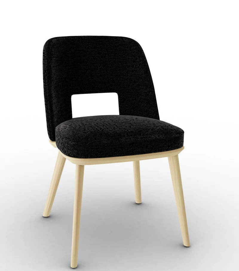 Chaise Calligaris - Foyer (Pieds en bois) CS1899