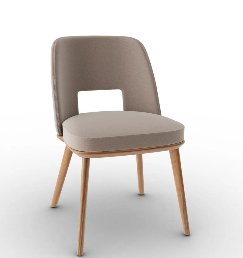 Chaise Calligaris - Foyer (Pieds en bois) CS1899