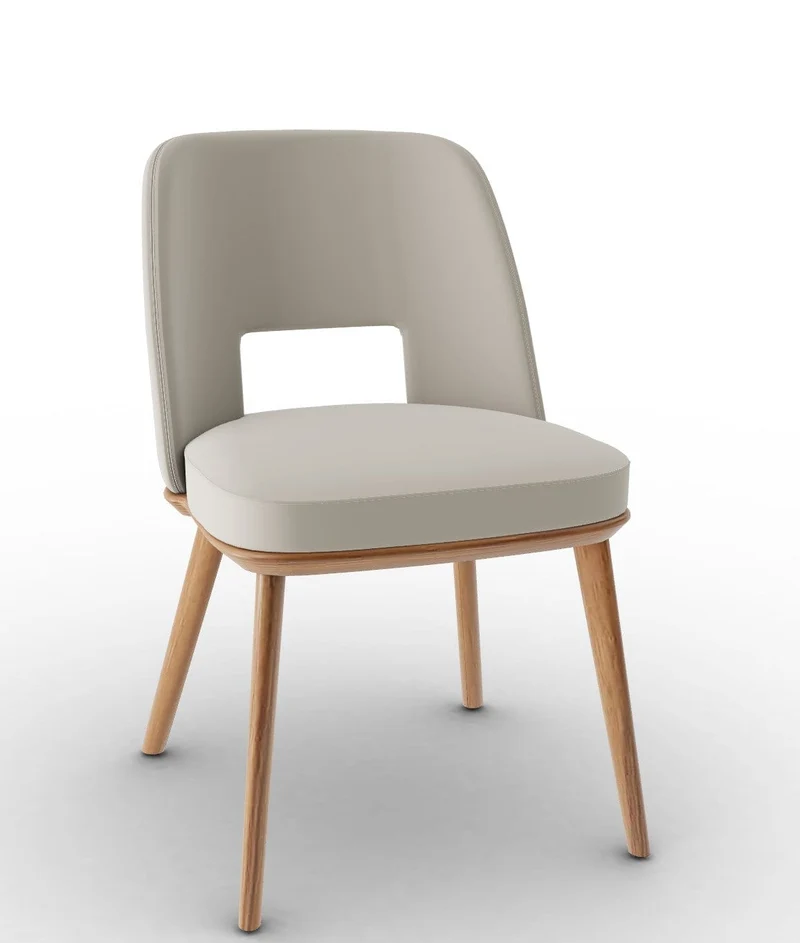 Chaise Calligaris - Foyer (Pieds en bois) CS1899