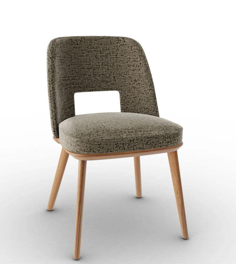 Chaise Calligaris - Foyer (Pieds en bois) CS1899