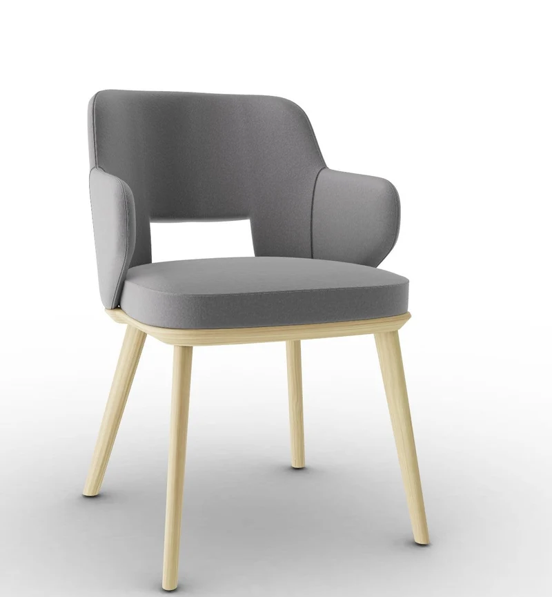 Chaise Calligaris - Foyer (Fauteuil avec pieds en bois) CS2000