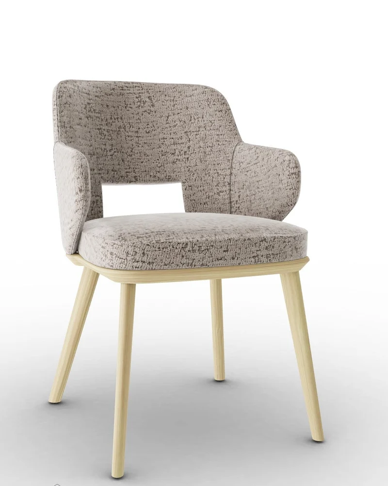 Chaise Calligaris - Foyer (Fauteuil avec pieds en bois) CS2000