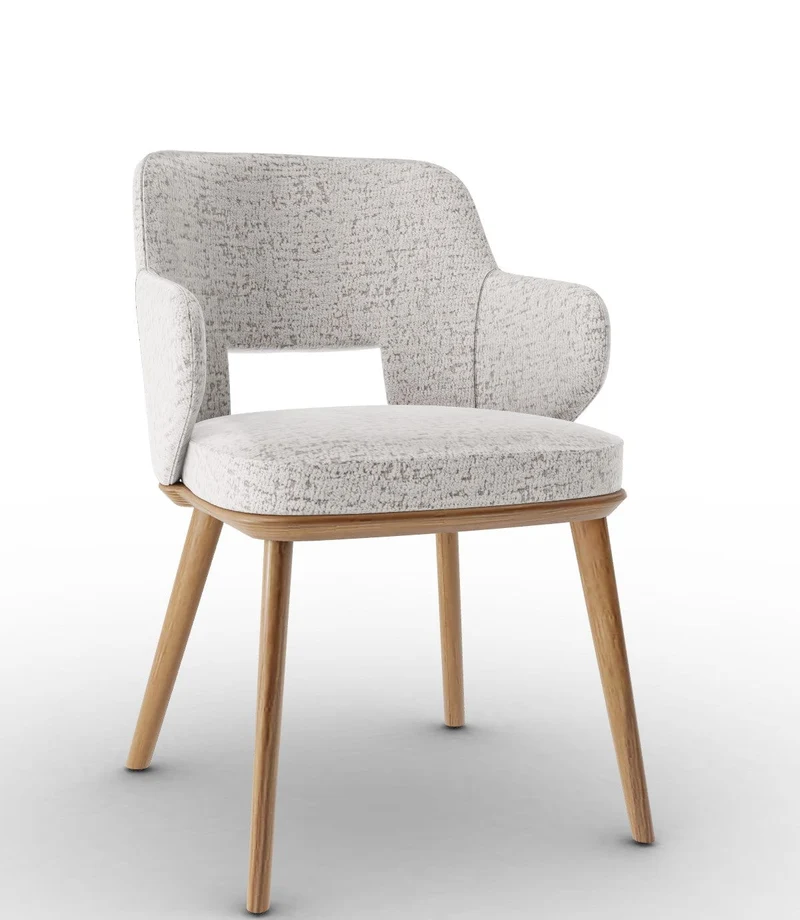 Chaise Calligaris - Foyer (Fauteuil avec pieds en bois) CS2000