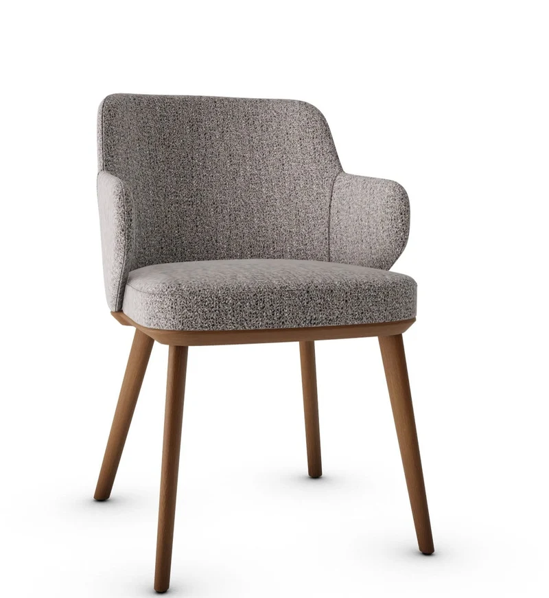 Chaise Calligaris - Foyer (Fauteuil avec pieds en bois) CS1889