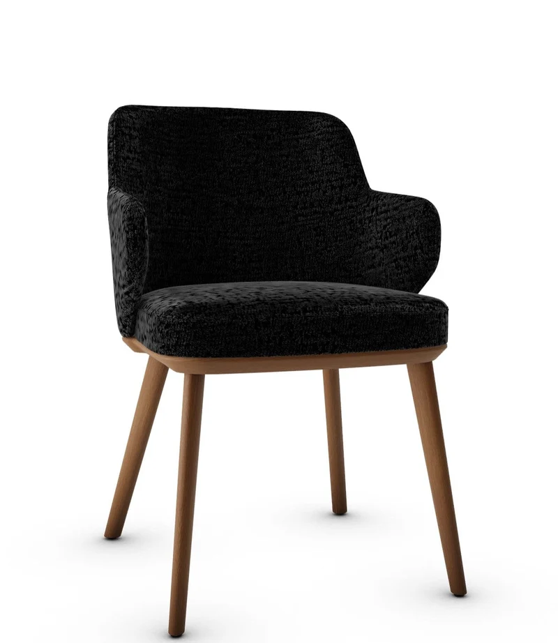 Chaise Calligaris - Foyer (Fauteuil avec pieds en bois) CS1889