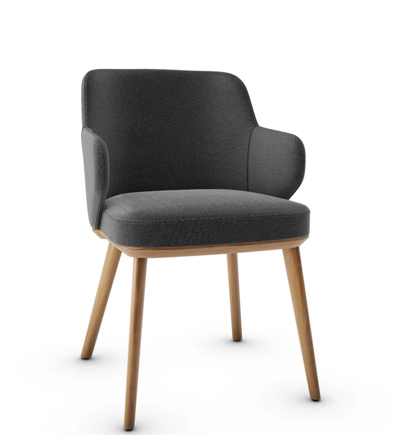 Chaise Calligaris - Foyer (Fauteuil avec pieds en bois) CS1889