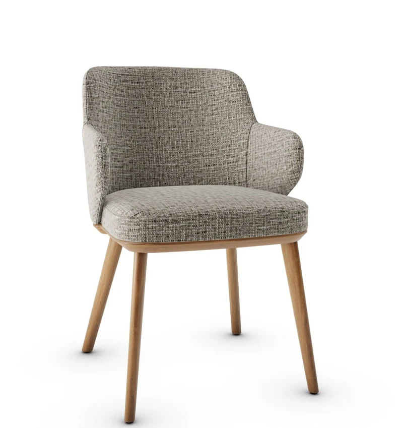 Chaise Calligaris - Foyer (Fauteuil avec pieds en bois) CS1889