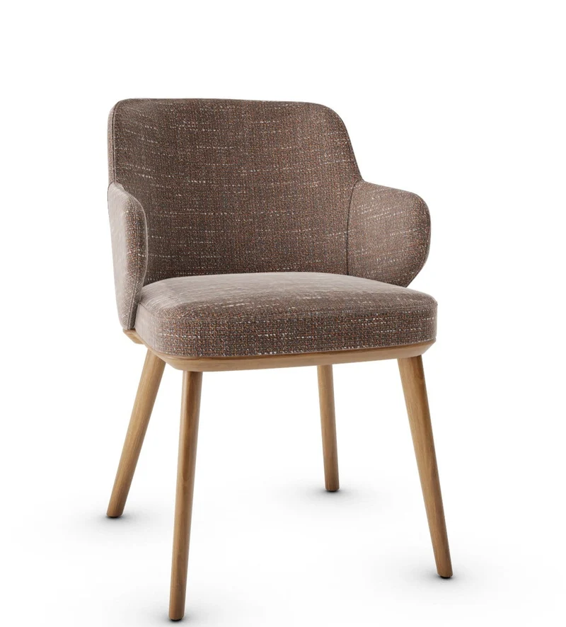 Chaise Calligaris - Foyer (Fauteuil avec pieds en bois) CS1889