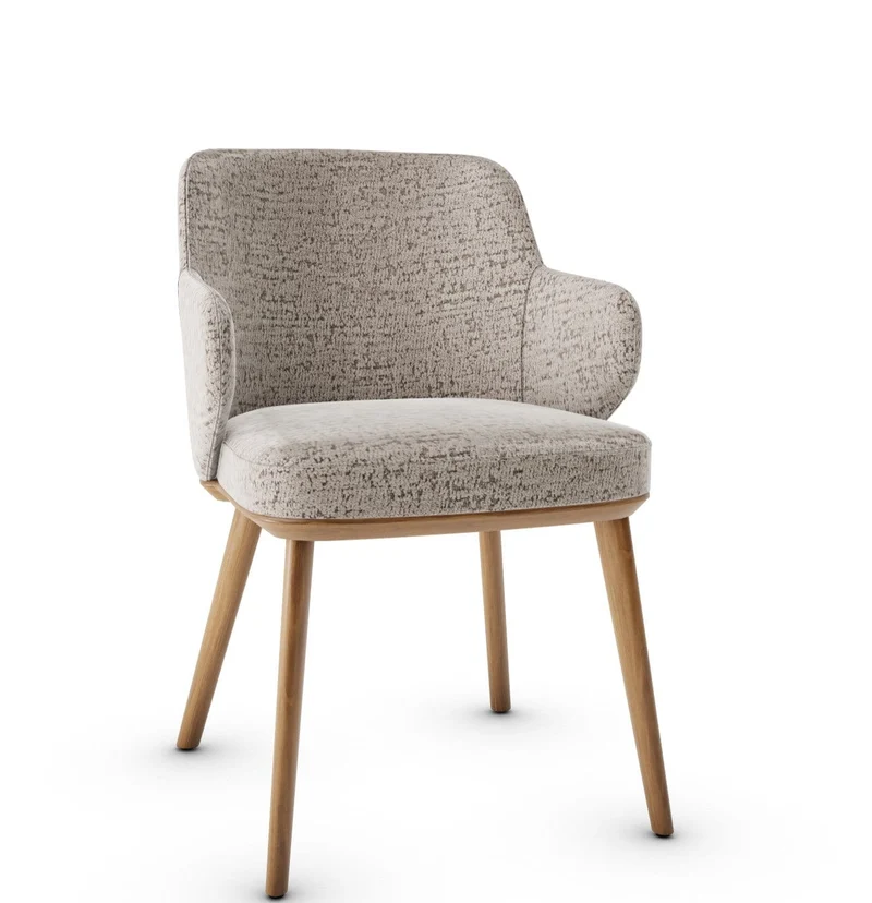 Chaise Calligaris - Foyer (Fauteuil avec pieds en bois) CS1889