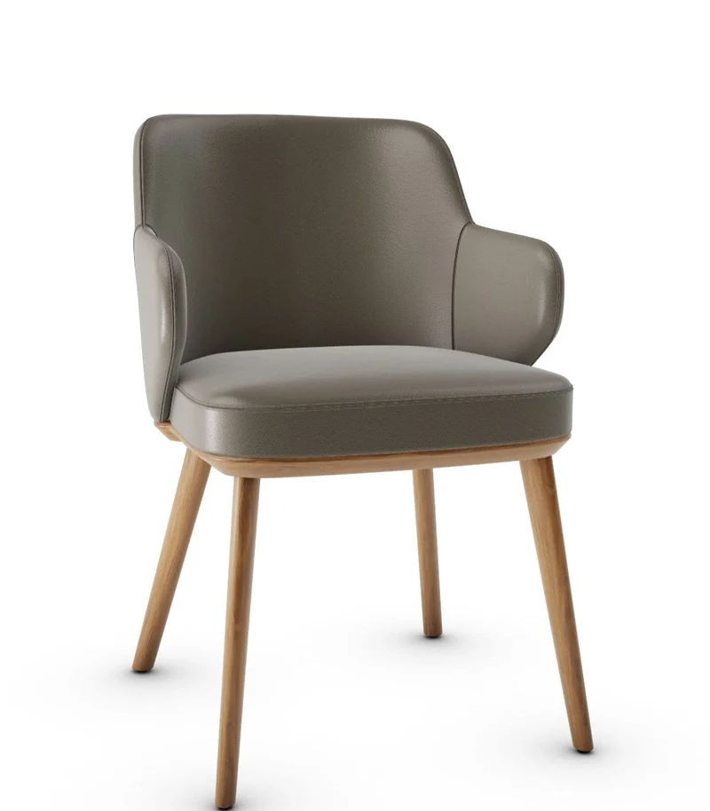 Chaise Calligaris - Foyer (Fauteuil avec pieds en bois) CS1889