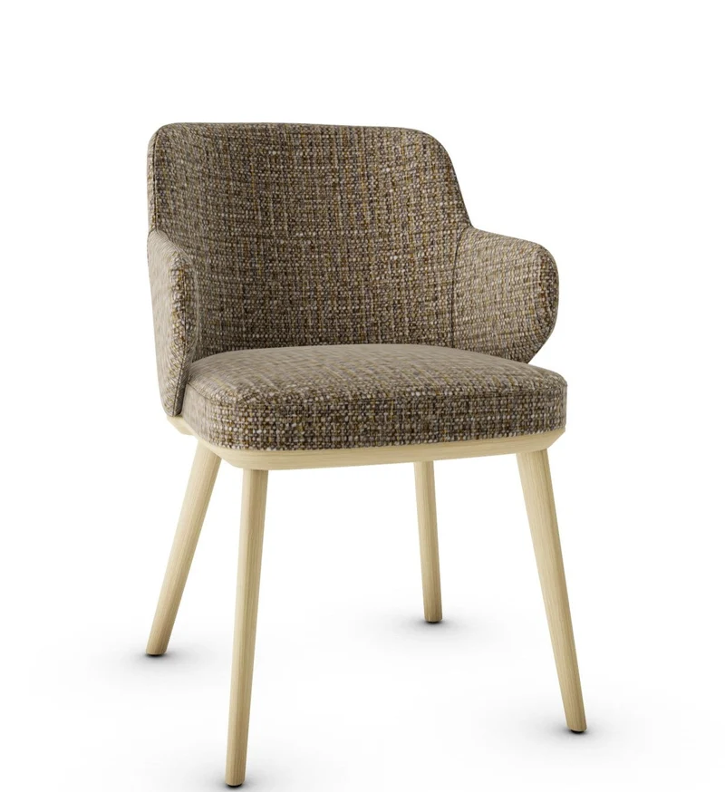 Chaise Calligaris - Foyer (Fauteuil avec pieds en bois) CS1889