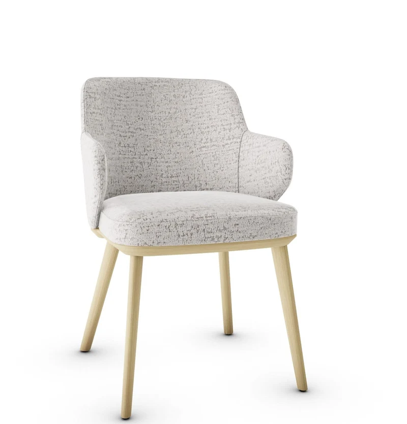 Chaise Calligaris - Foyer (Fauteuil avec pieds en bois) CS1889