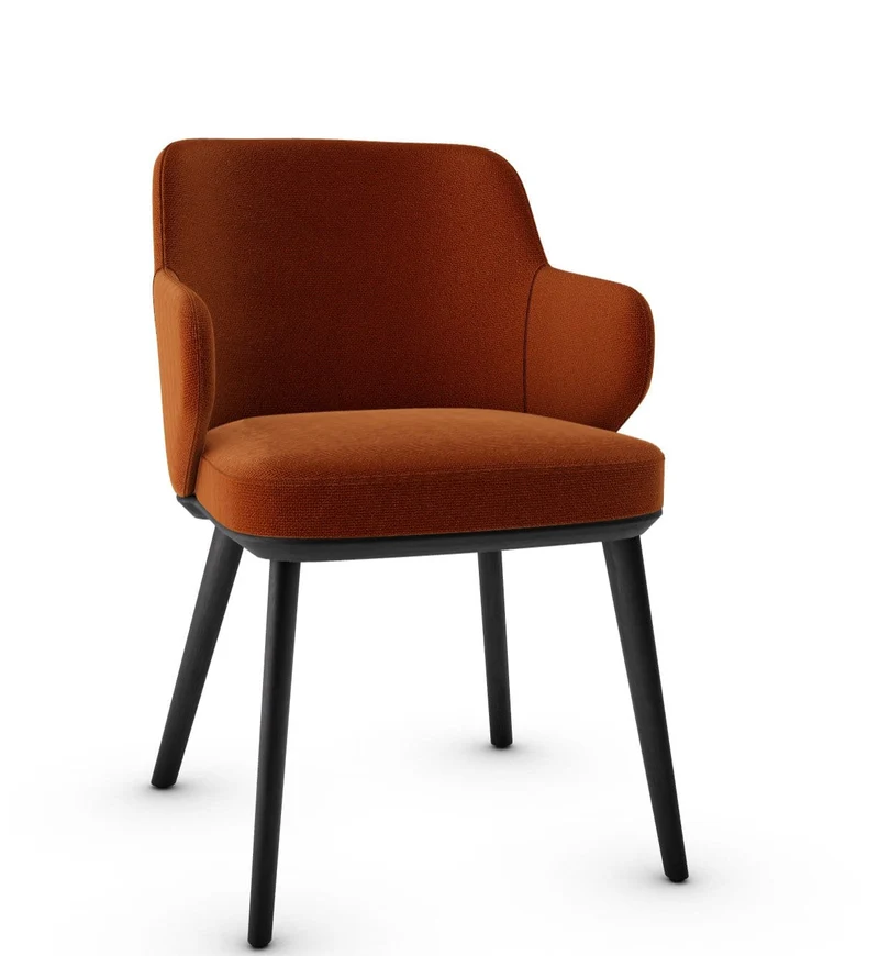 Chaise Calligaris - Foyer (Fauteuil avec pieds en bois) CS1889
