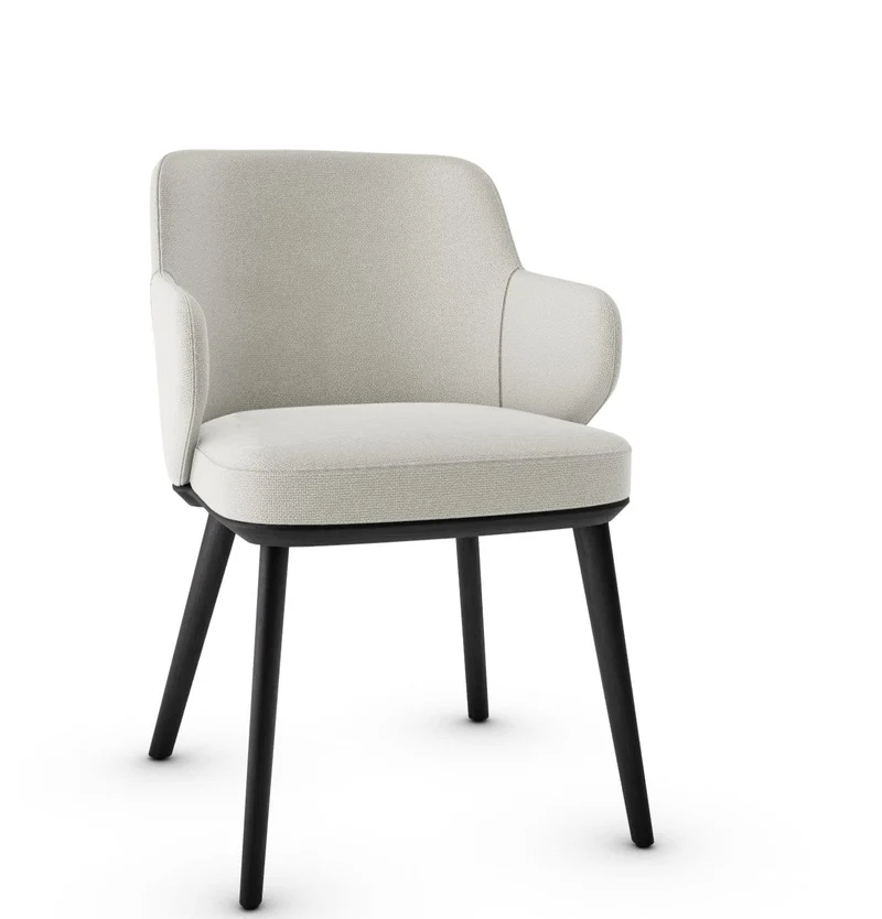 Chaise Calligaris - Foyer (Fauteuil avec pieds en bois) CS1889