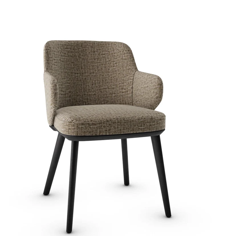 Chaise Calligaris - Foyer (Fauteuil avec pieds en bois) CS1889