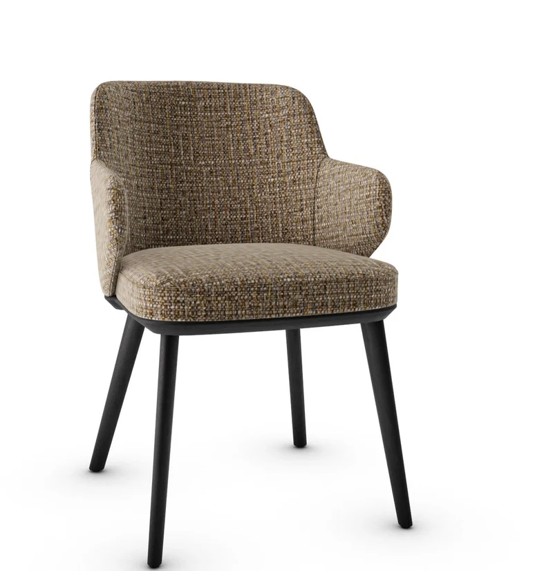 Chaise Calligaris - Foyer (Fauteuil avec pieds en bois) CS1889