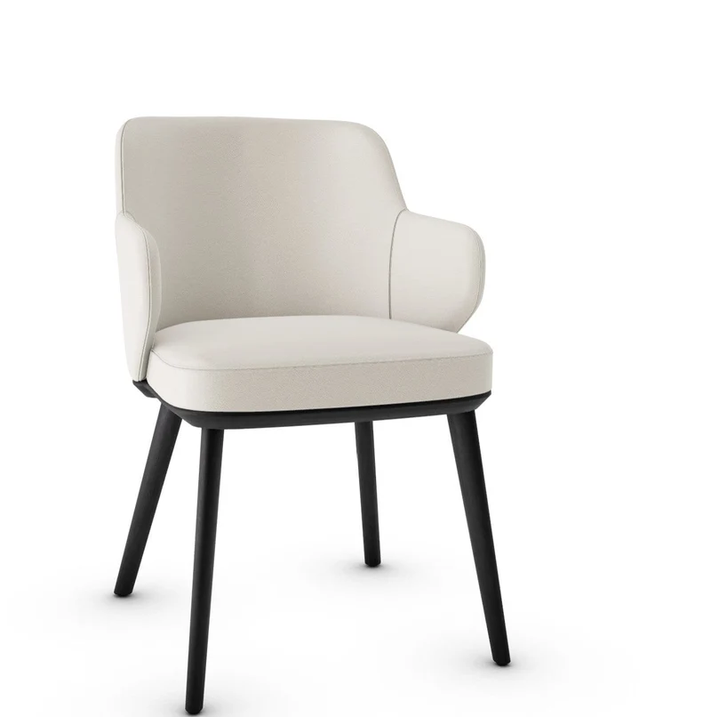 Chaise Calligaris - Foyer (Fauteuil avec pieds en bois) CS1889