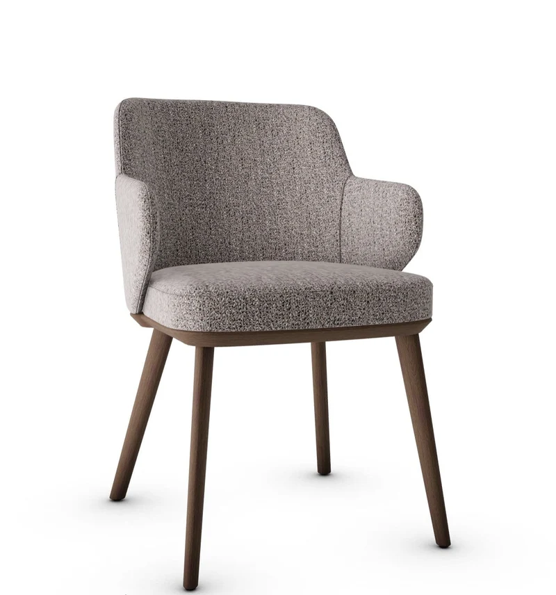 Chaise Calligaris - Foyer (Fauteuil avec pieds en bois) CS1889