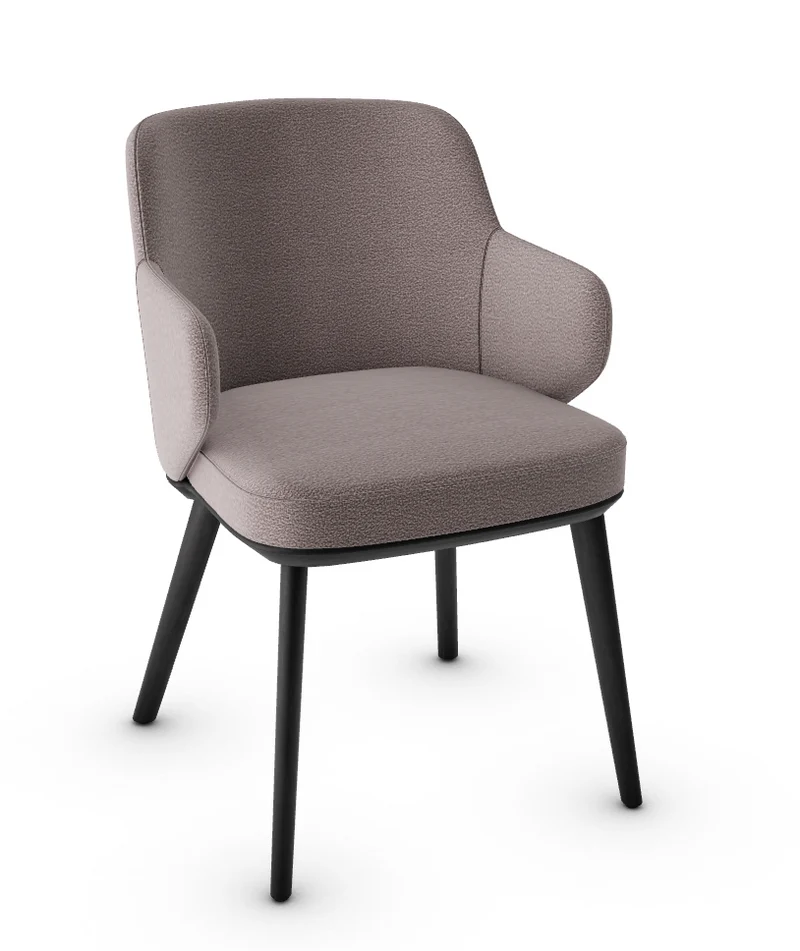 Chaise Calligaris - Foyer (Fauteuil avec pieds en bois) CS1889