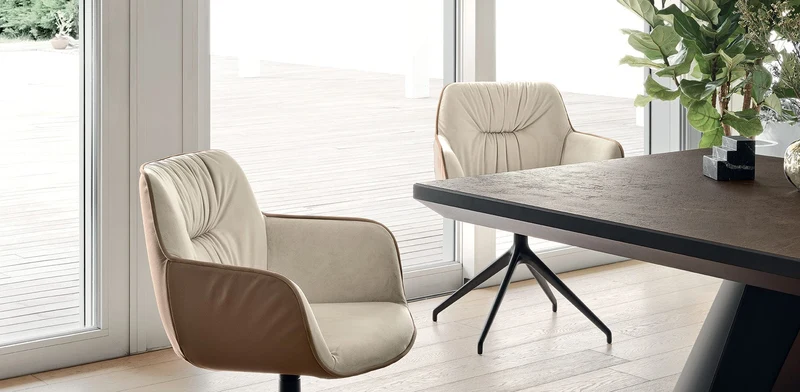 Chaise Calligaris - Cocoon (CS2083 BI)