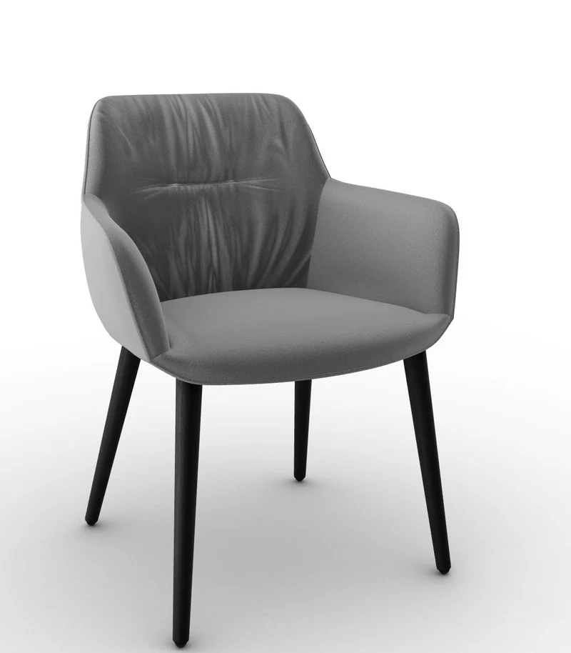 Chaise Calligaris - Cocoon en bois (CS2083)