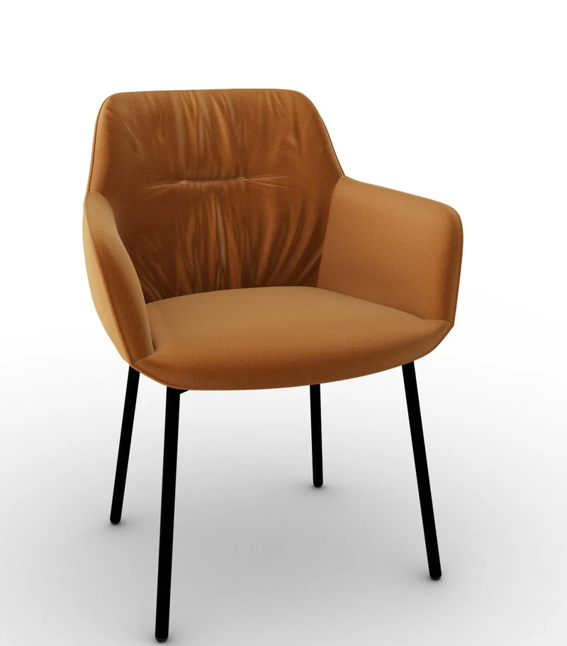 Chaise Calligaris - Cocoon en métal (CS2084)