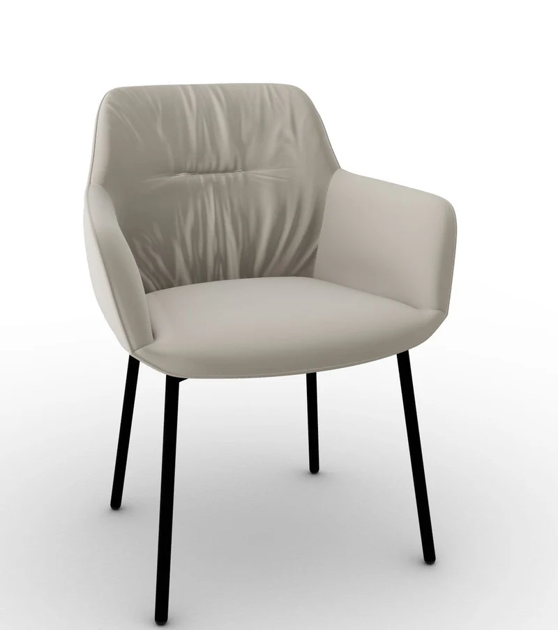 Chaise Calligaris - Cocoon en métal (CS2084)