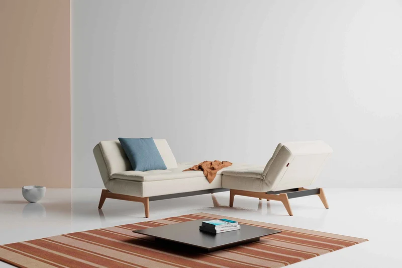 Canapé-lit Innovation Living - Dublexo Eik Oak (En Bois)