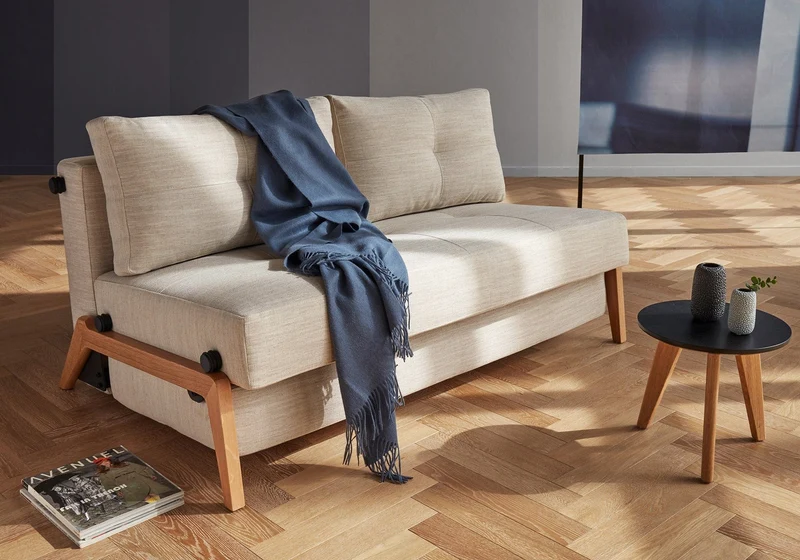 Canapé-lit Innovation Living - Cubed 140 (En Bois)