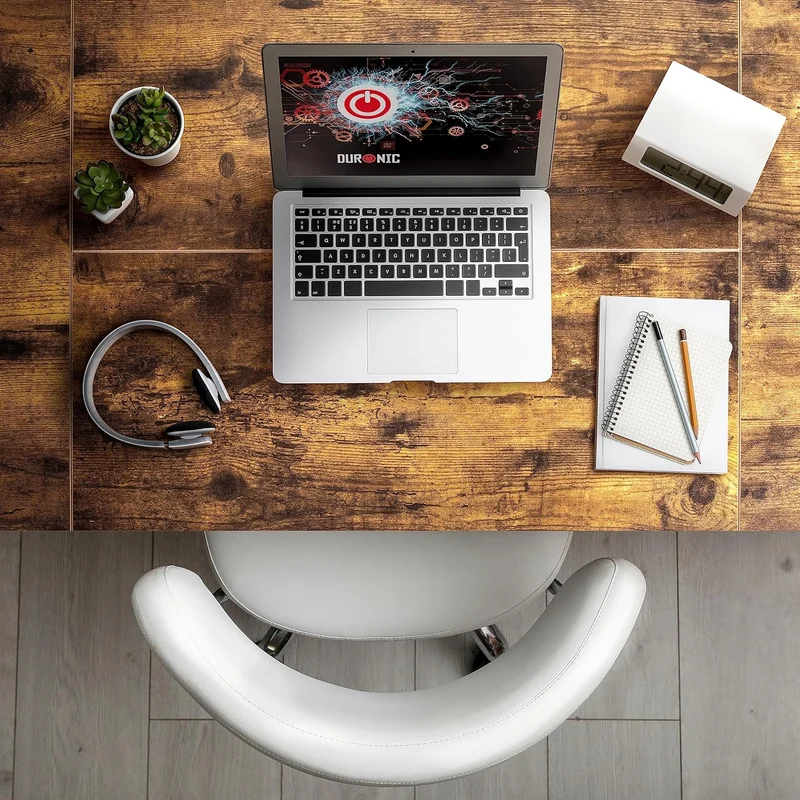 Duronic TT120 AO Plateau pour Bureau Assis Debout de 120 x 60 x 2 cm | Compatible avec la plupart des Structures Assis Debout | Idéal pour Poste de travail à domicile ou bureau