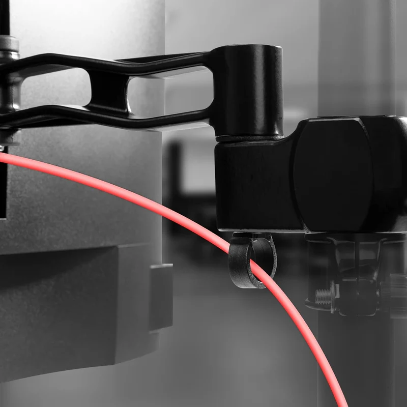 Duronic DM35P2 Bras pour 2 écrans avec têtes VESA 75 100 Equivalent du DM352 sans potence Compatible avec toutes les potences Duronic