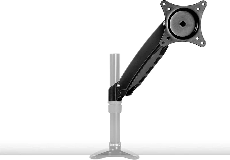 Duronic DML5S1 Bras Complet pour Support d'écran Compatible avec la Gamme DM55 Ajustement Vertical à la volée Permet l'ajout d'écran ou d'accessoire