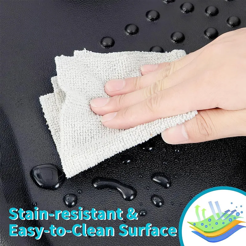 Duronic FT01 Tapis Anti-Fatigue | Tapis de sol pour Bureau Assis-Debout | Soutien ergonomique pour les Pieds les Hanches les Jambes le Dos | Améliore la Posture et le Bien-être grâce à l'Acupression