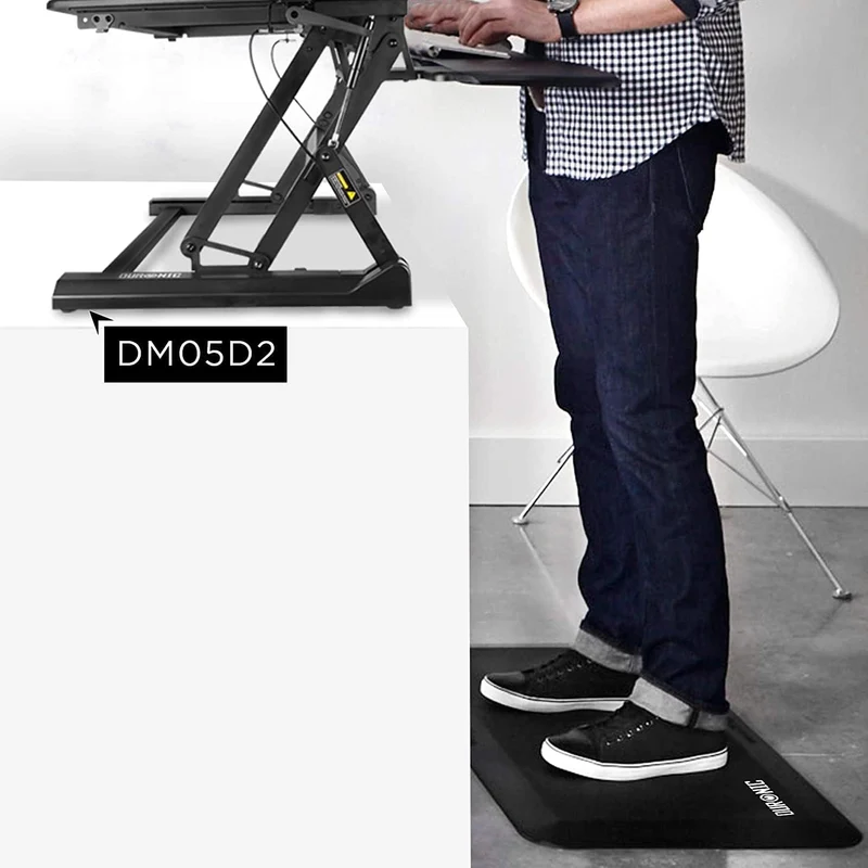 Duronic DM-MAT2 Tapis Anti-Fatigue coussiné ergonomique | Support de 71 x 43 cm | Idéal pour Travailler Debout et soulager douleurs au Niveau des Pieds des Jambes des Hanches et du Dos