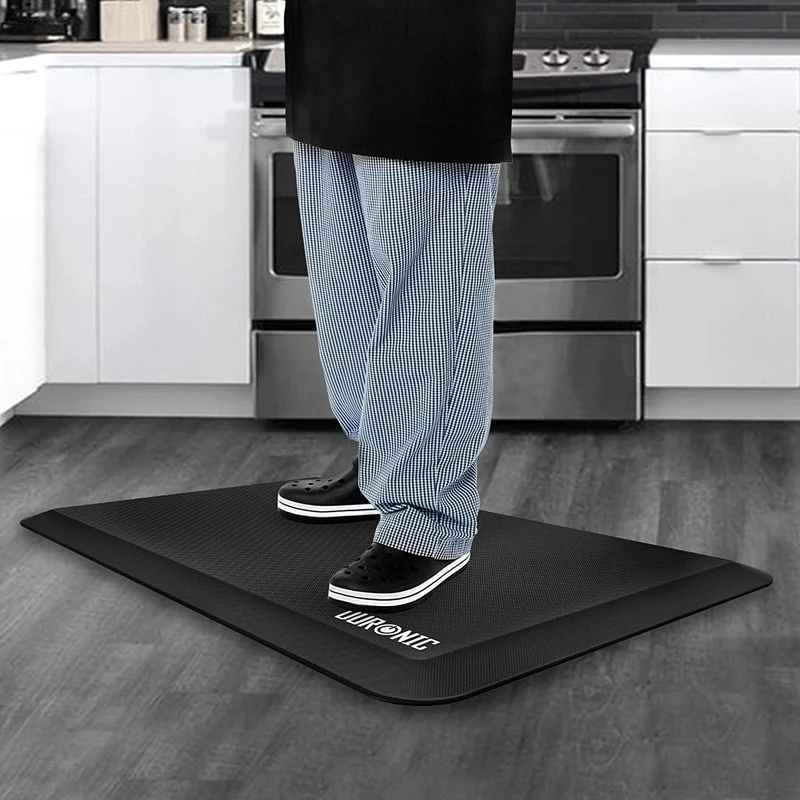 Duronic DM-MAT2 Tapis Anti-Fatigue coussiné ergonomique | Support de 71 x 43 cm | Idéal pour Travailler Debout et soulager douleurs au Niveau des Pieds des Jambes des Hanches et du Dos