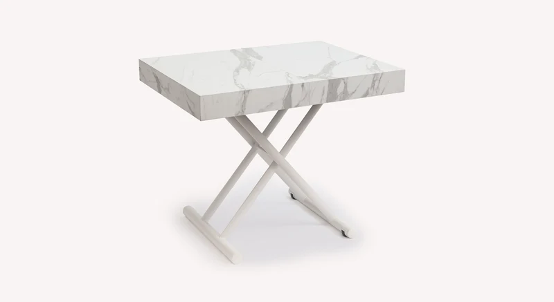CALYPSO Mélaminé Marbre blanc