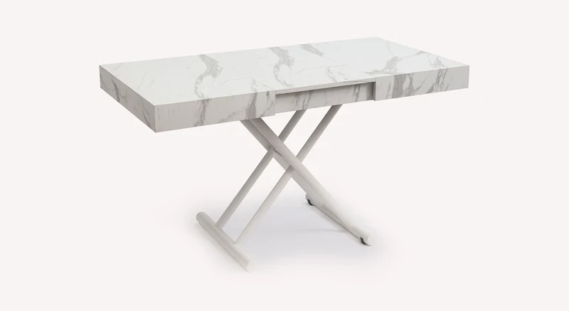 CALYPSO Mélaminé Marbre blanc