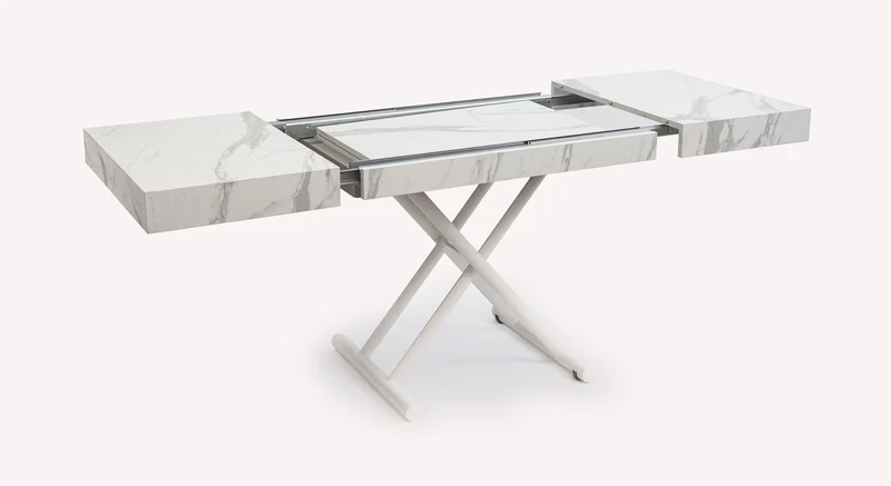 CALYPSO Mélaminé Marbre blanc