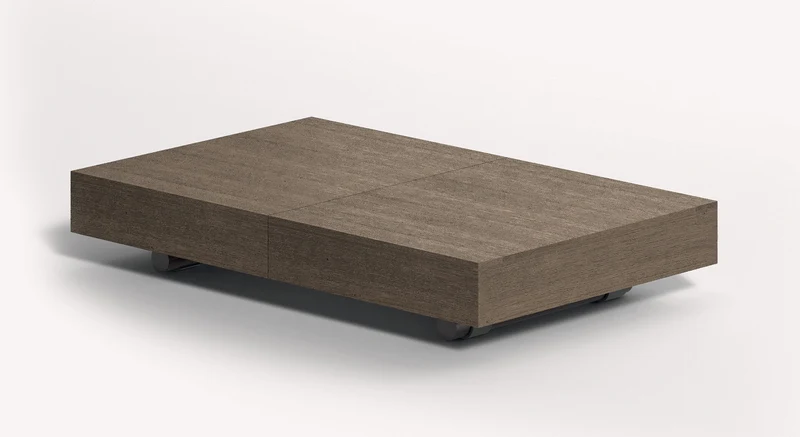 BOX LEGNO Plaqué Rovere wild bianco