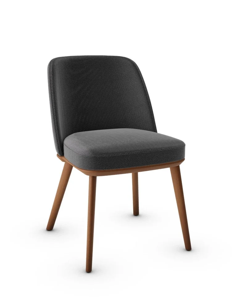 Chaise Calligaris - Foyer (Pieds en bois) CS1888