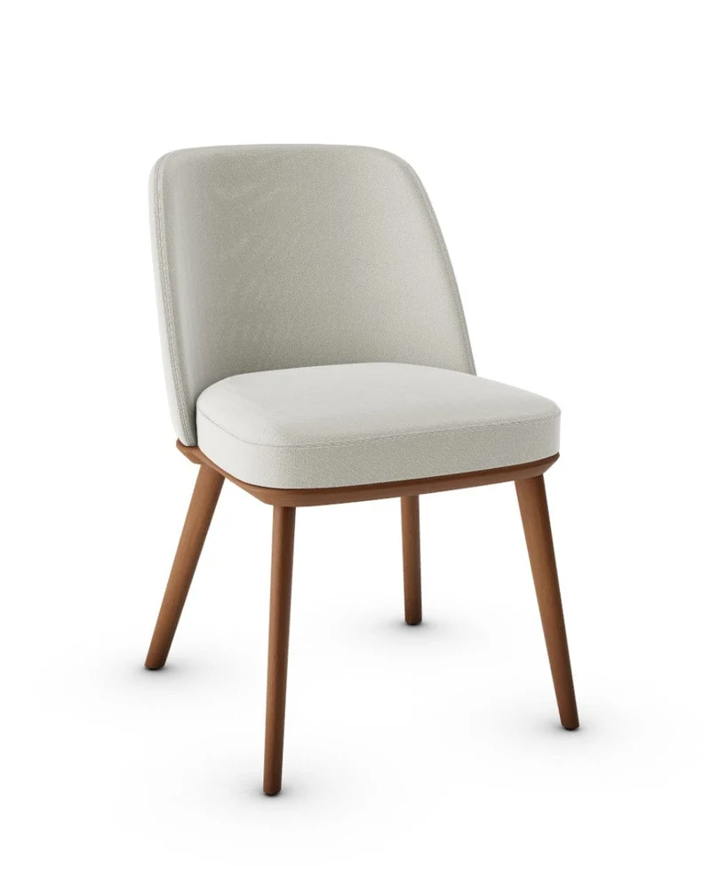 Chaise Calligaris - Foyer (Pieds en bois) CS1888