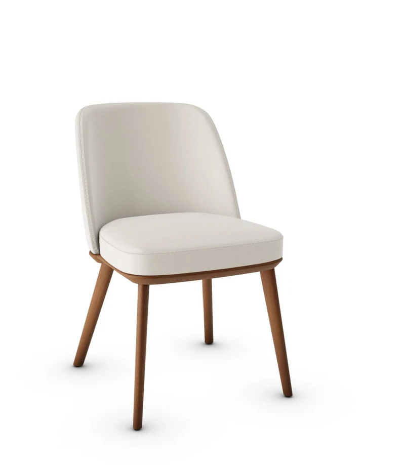 Chaise Calligaris - Foyer (Pieds en bois) CS1888
