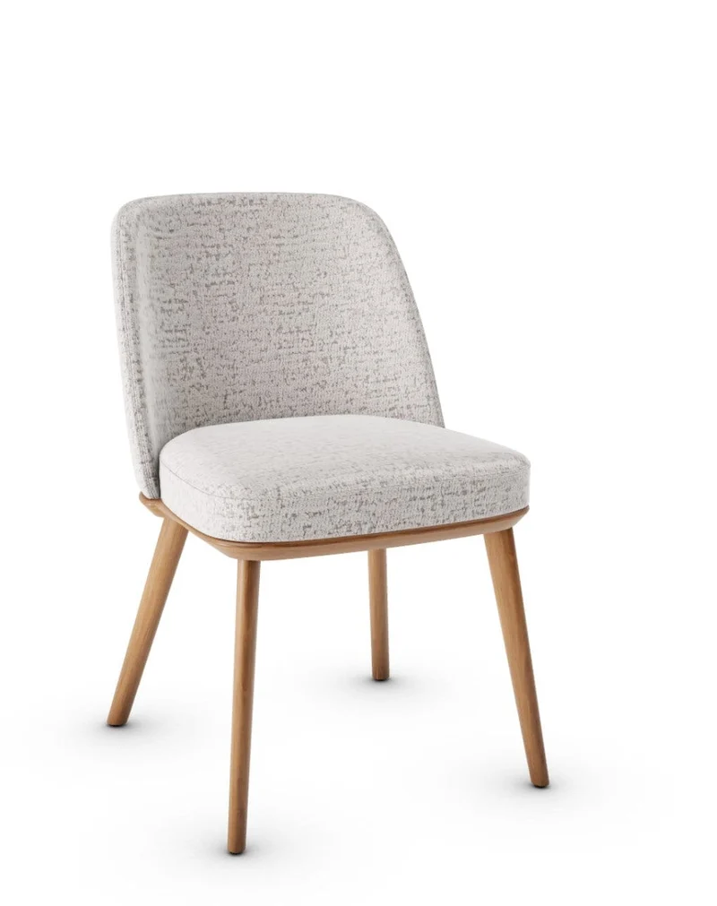 Chaise Calligaris - Foyer (Pieds en bois) CS1888