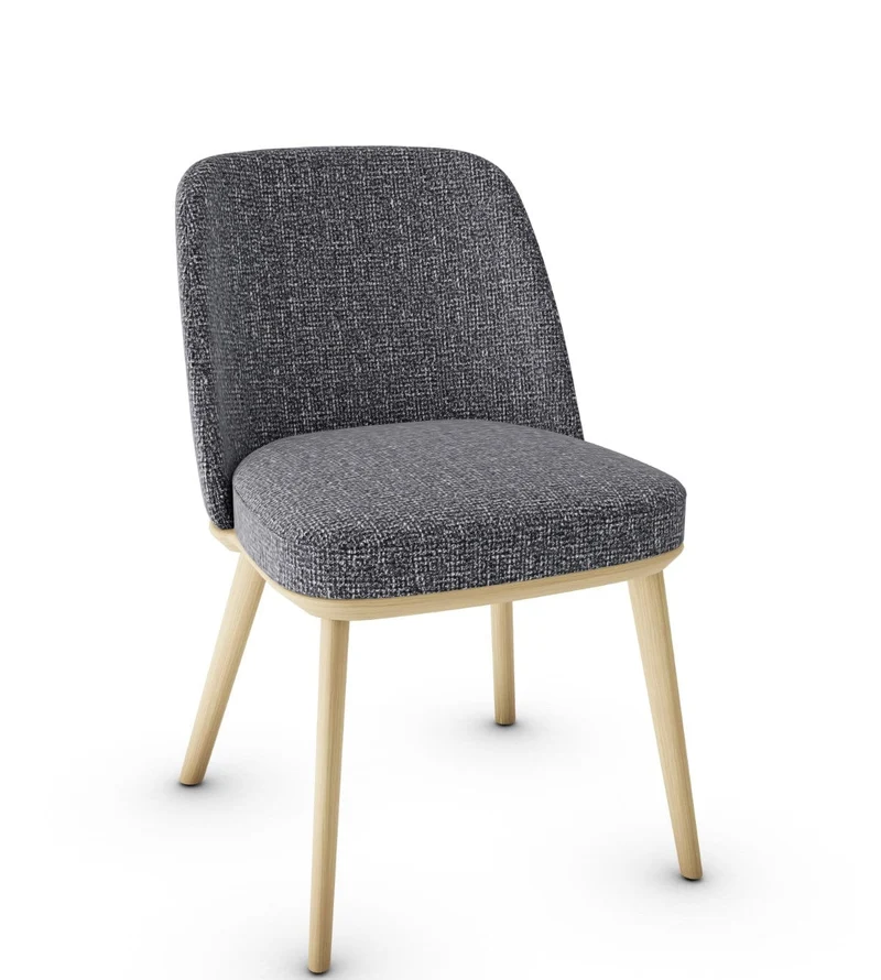 Chaise Calligaris - Foyer (Pieds en bois) CS1888